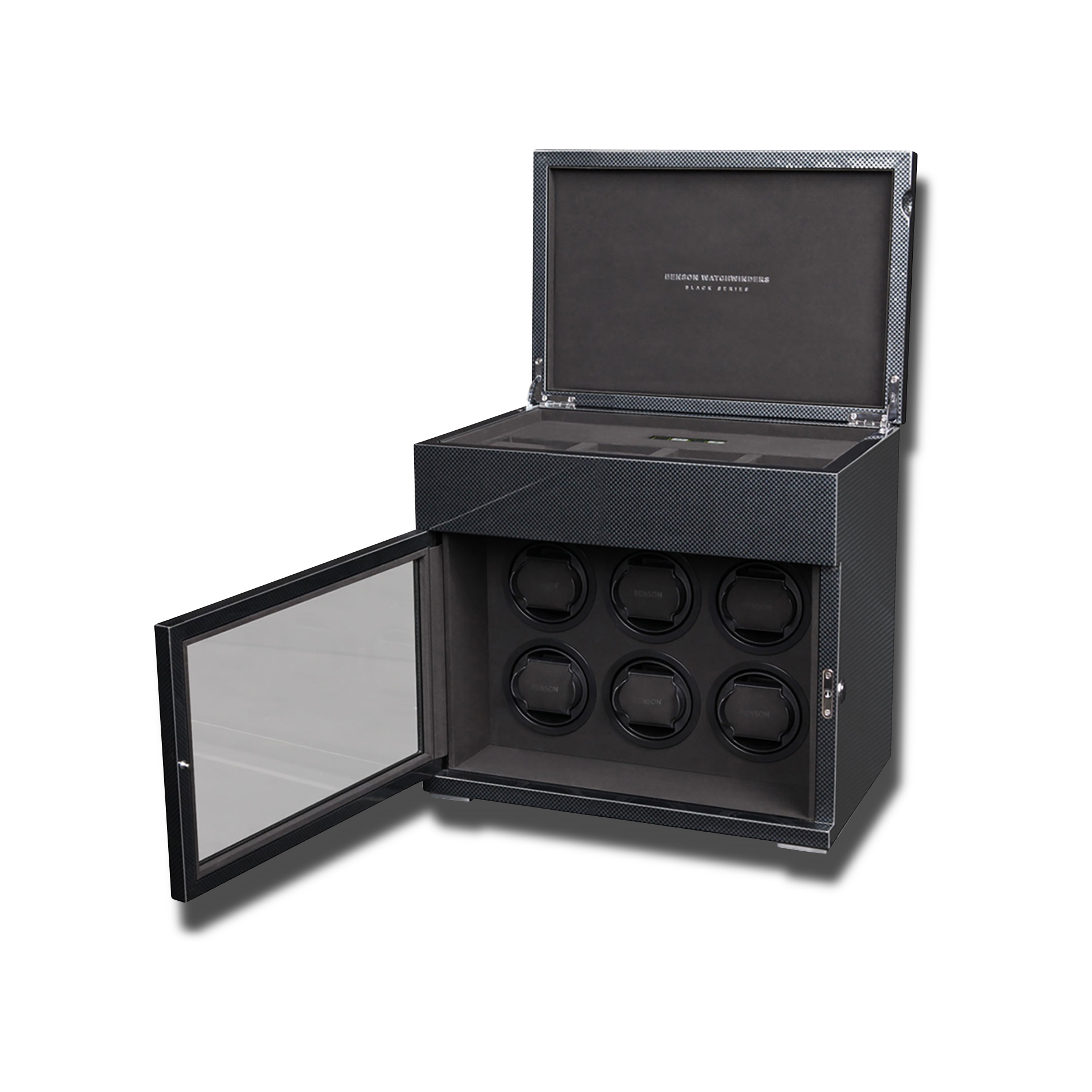 Watch Winder - Carbon Series 6-2-Le Remontoir
