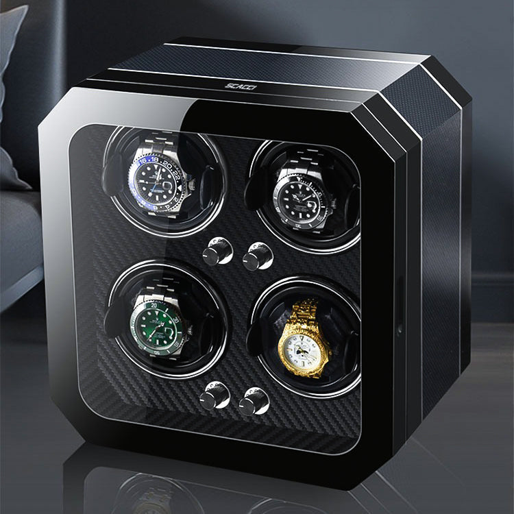 Watch Winder - Gioco Carbon-4-Le Remontoir