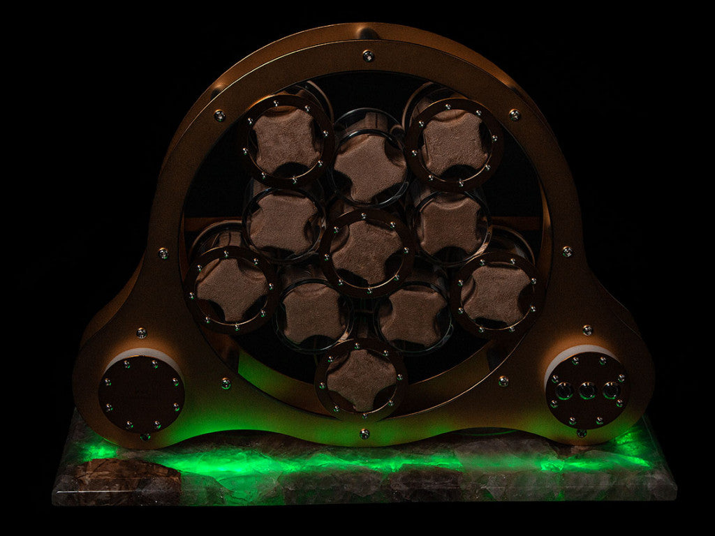 Watch Winder - Golden Crystal-6-Le Remontoir