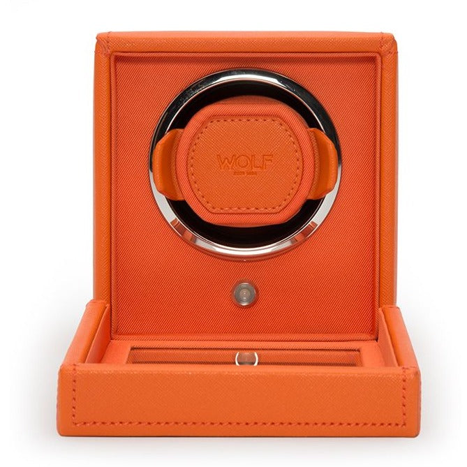 Watch Winder - Orange Cube Cover-1-Le Remontoir