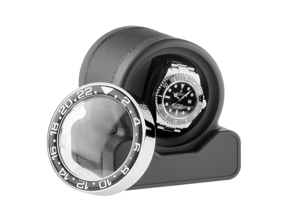 Watch Winder - Scatola Del Tempo Black-1-Le Remontoir