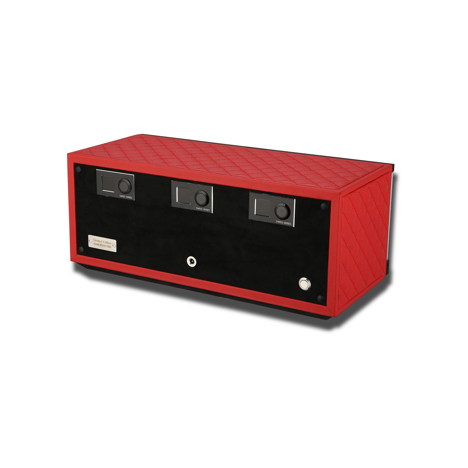 Watch Winder - Swiss Series 3 Red-3-Le Remontoir