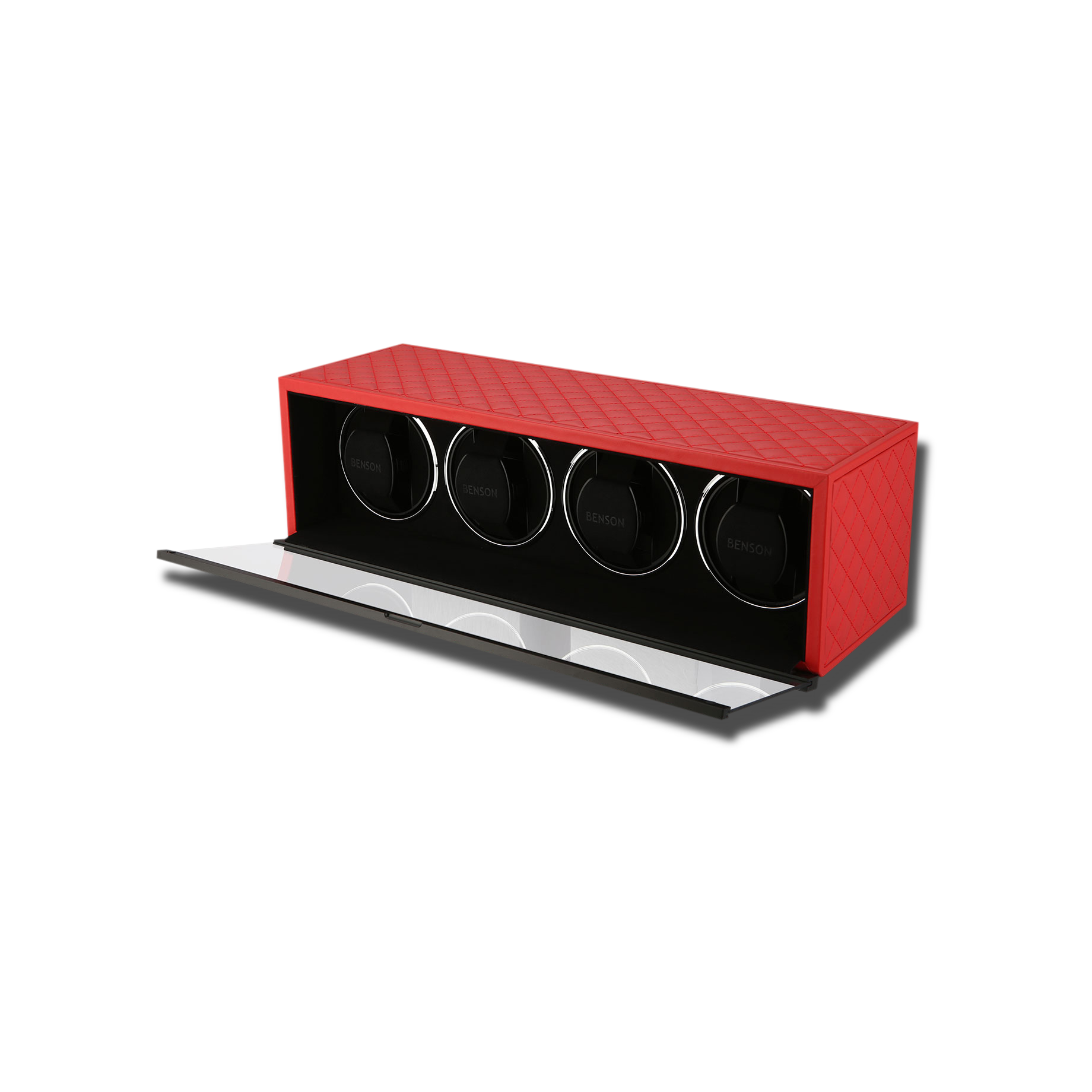 Watch Winder - Swiss Series 4 Red-2-Le Remontoir