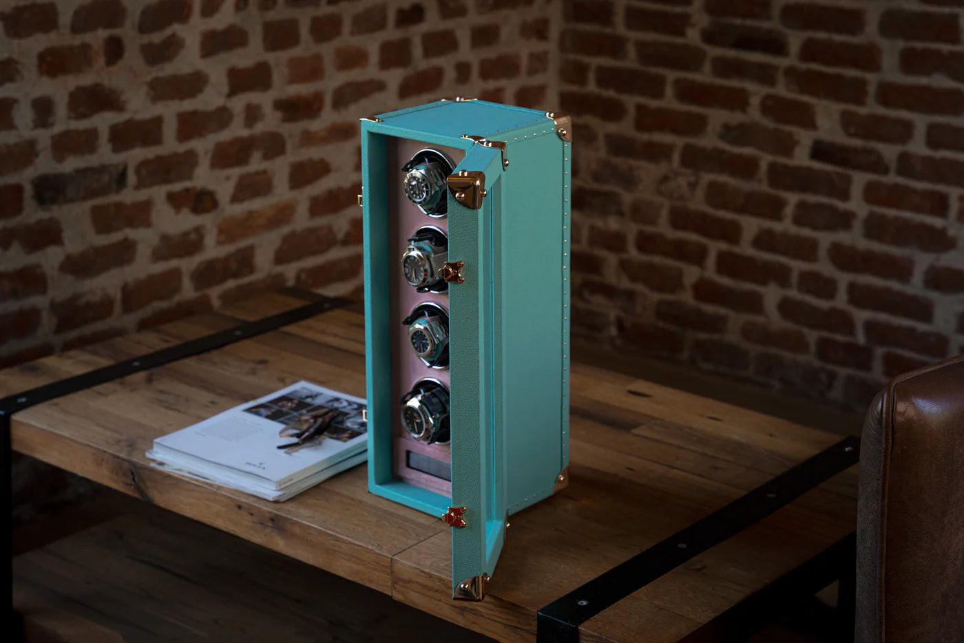 Watch Winder - Tiffany Blue-2-Le Remontoir