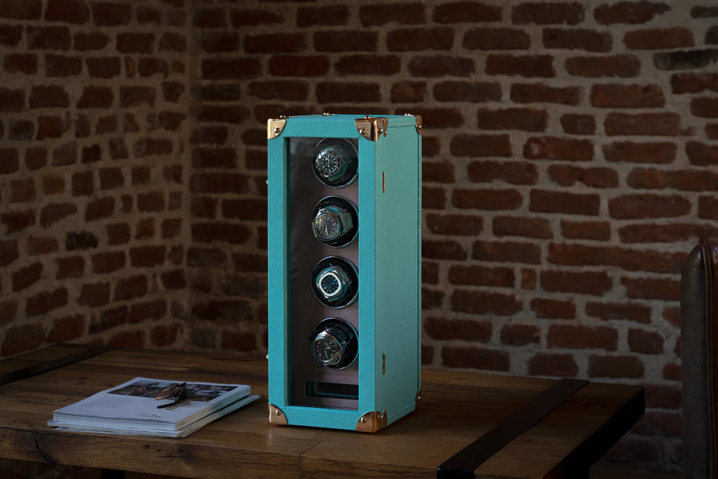 Watch Winder - Tiffany Blue-5-Le Remontoir