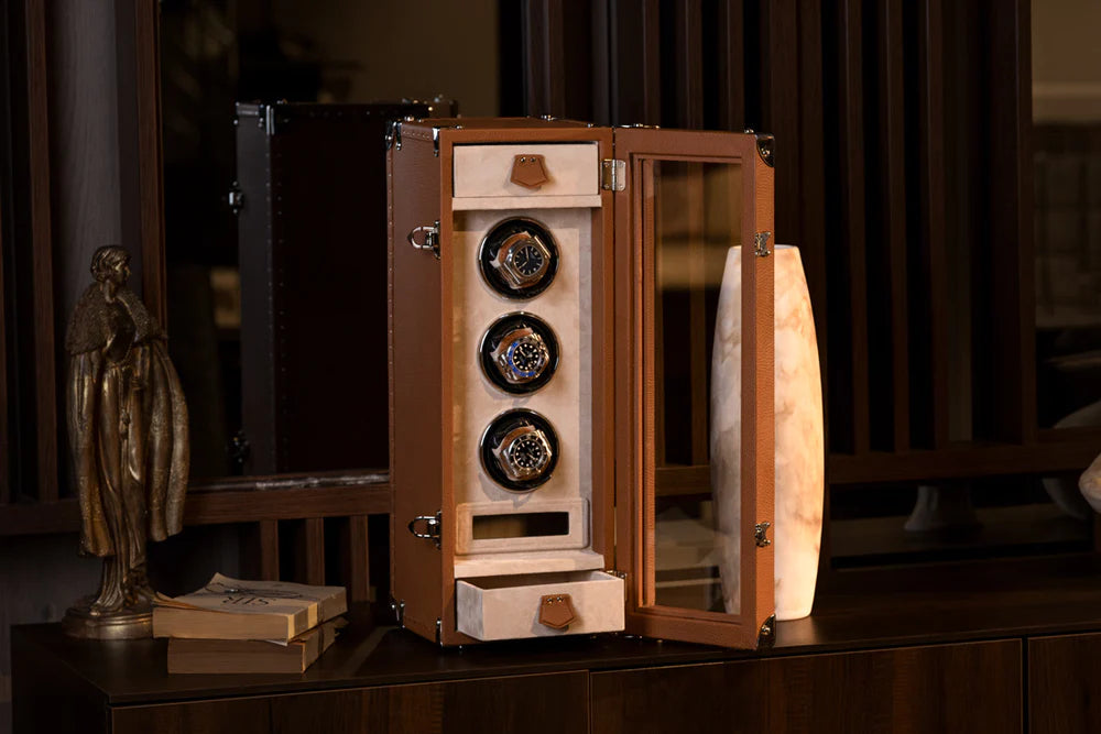 Watch Winder - Togo Camel-3-Le Remontoir