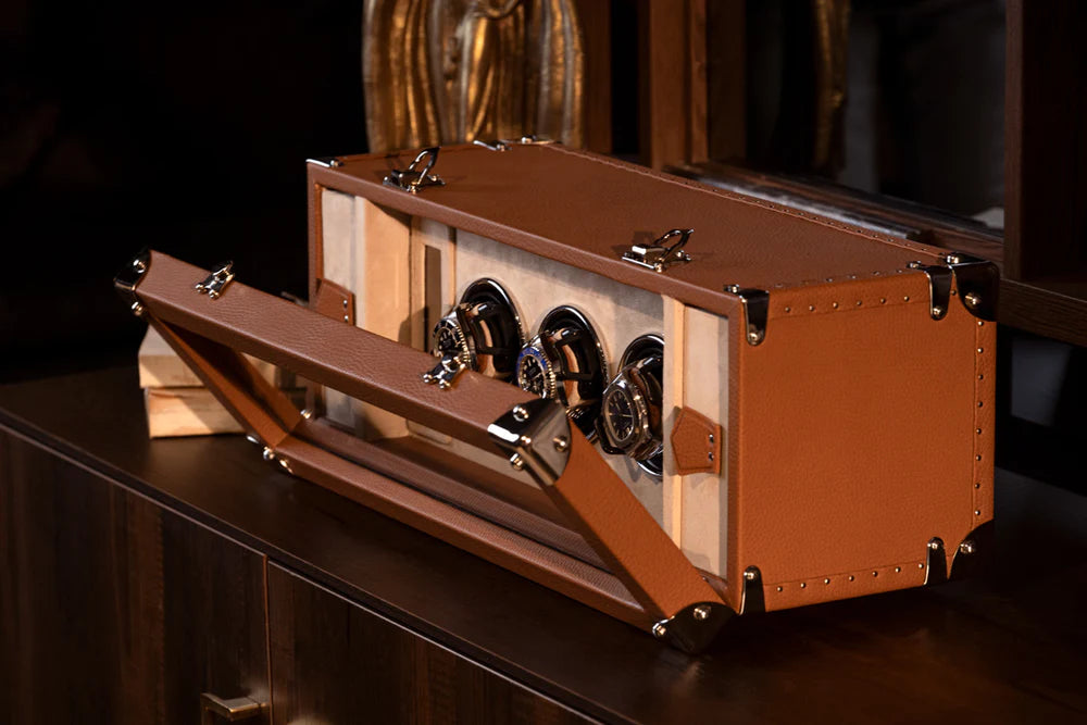 Watch Winder - Togo Camel-4-Le Remontoir