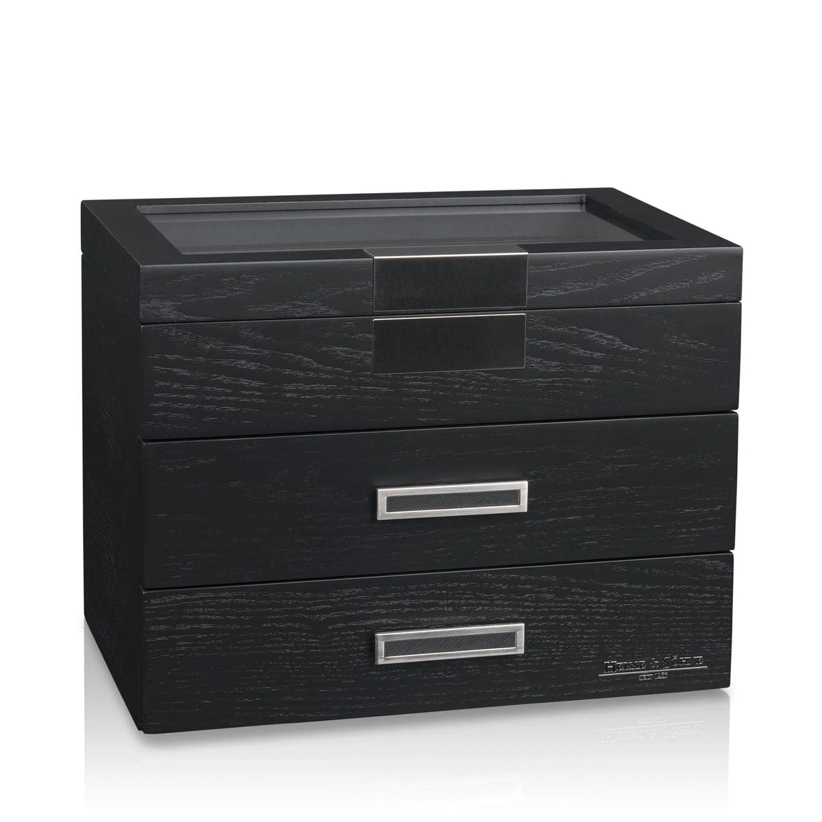 Monteray Black Watch Box for 30 Watches-2-Le Remontoir