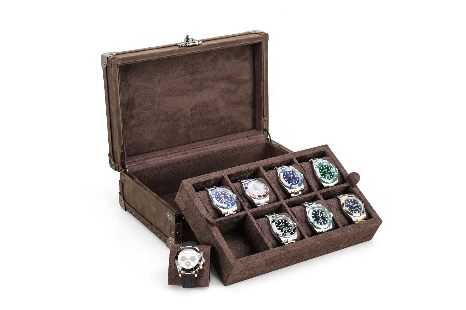 Watch Box - Octette Treasure Chest-5-Le Remontoir