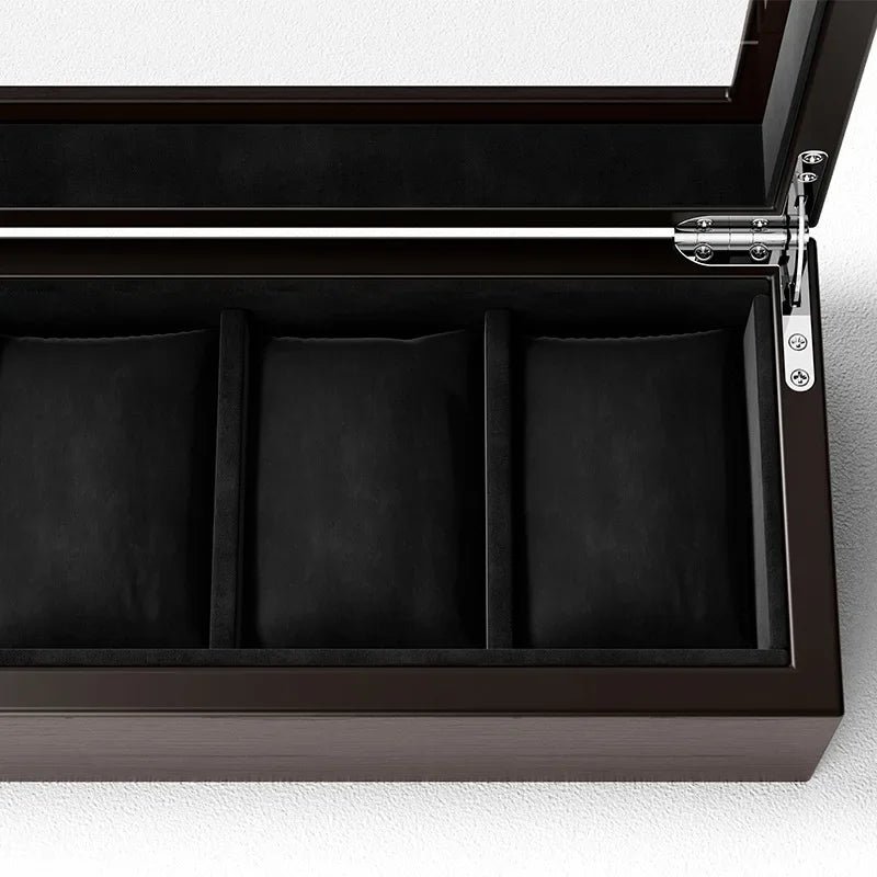 Watch Box - Classic Ebony-4-Le Remontoir
