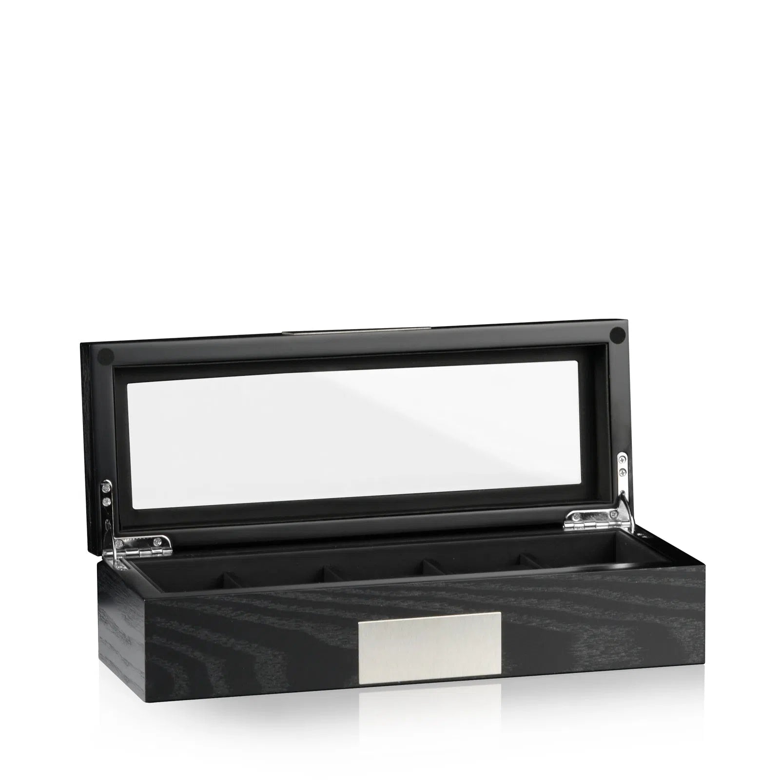 Watch Box - Monteray 5 Watches Satin Black-1-Le Remontoir