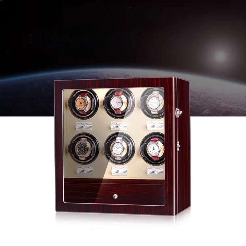 Remontoir Montre Vertical de Luxe 6 Montres 2