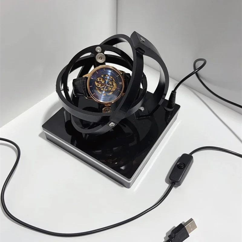 Single Stereoscopic Watch Winder-3-Le Remontoir