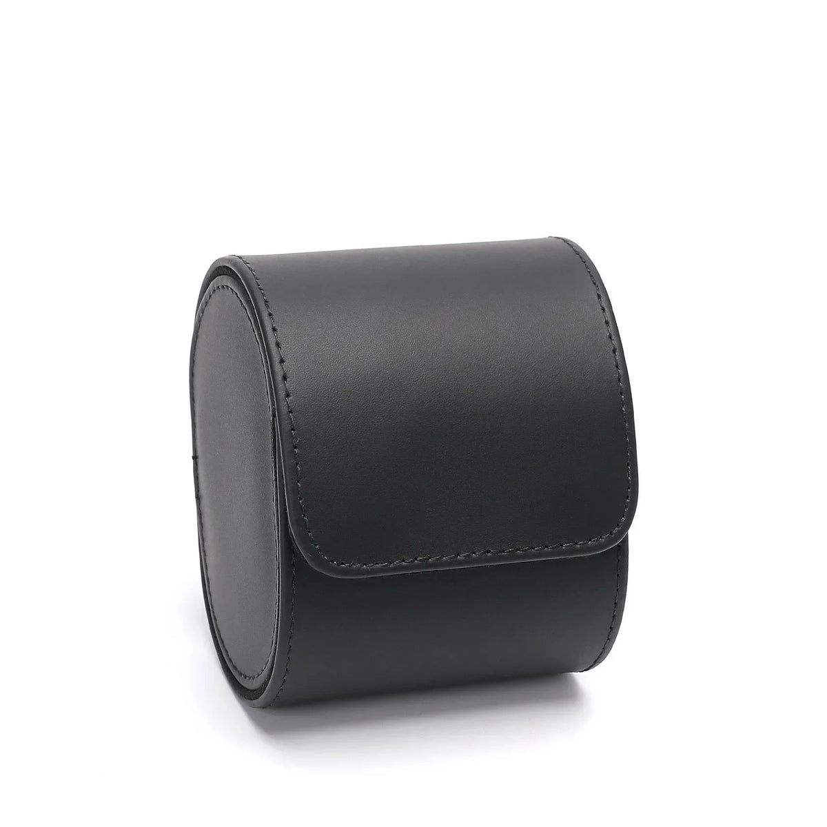 Watch Travel Case - Corbeau Leather Mono-1-Le Remontoir