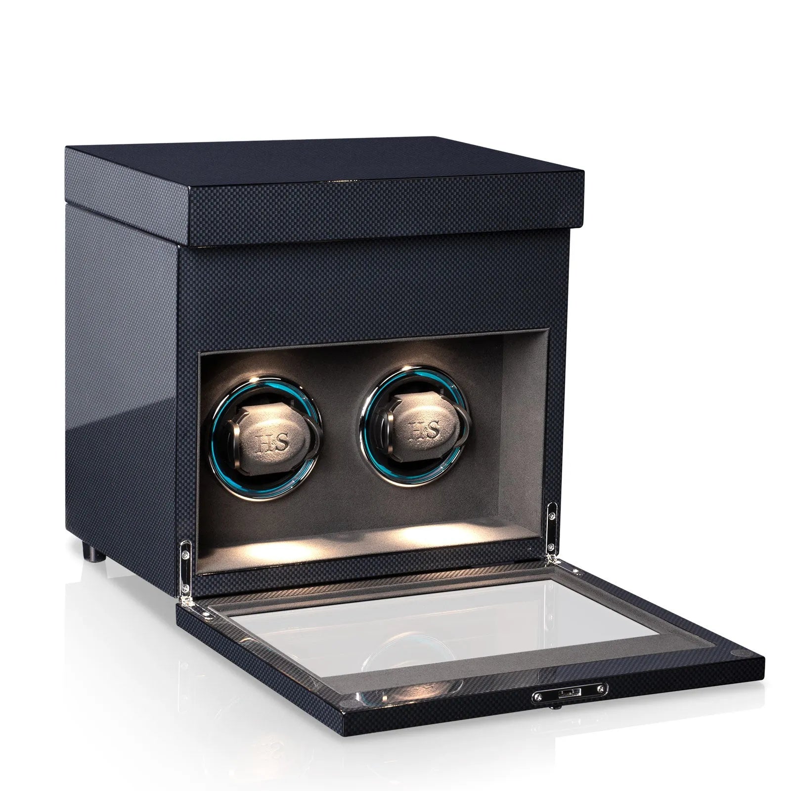 Denver 2 Watch Winder – Carbon-2-Le Remontoir