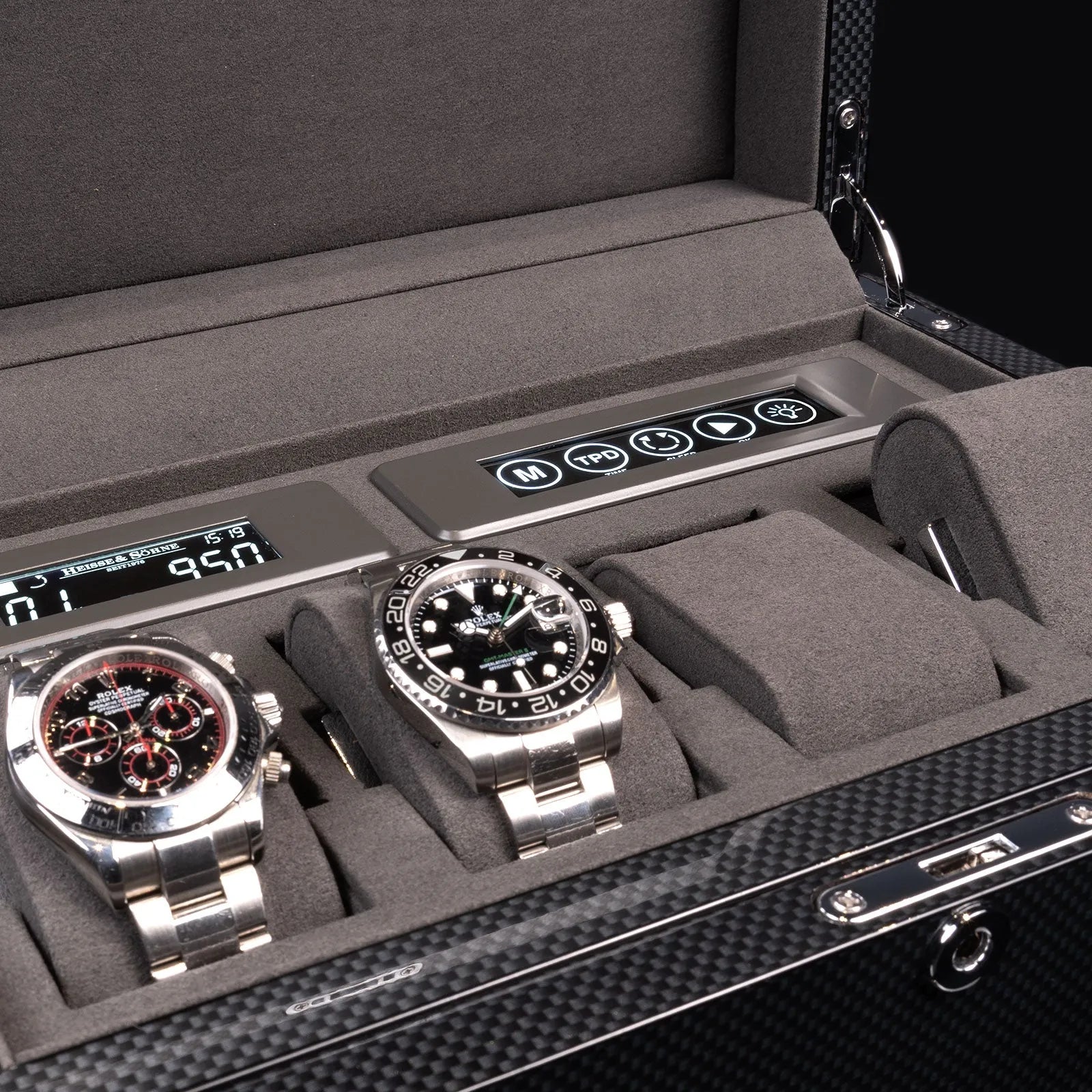 Denver 2 Watch Winder – Carbon-8-Le Remontoir