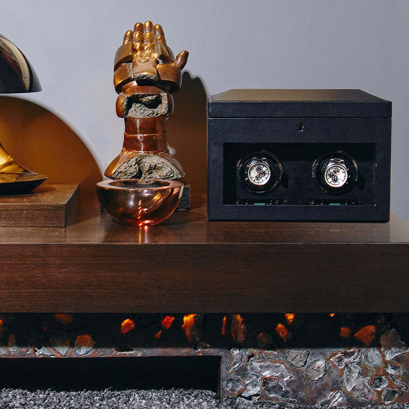 Luxury watch winder art exhibition