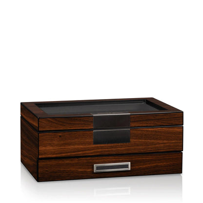 Monteray 10-Watch Walnut Watch Box-3-Le Remontoir