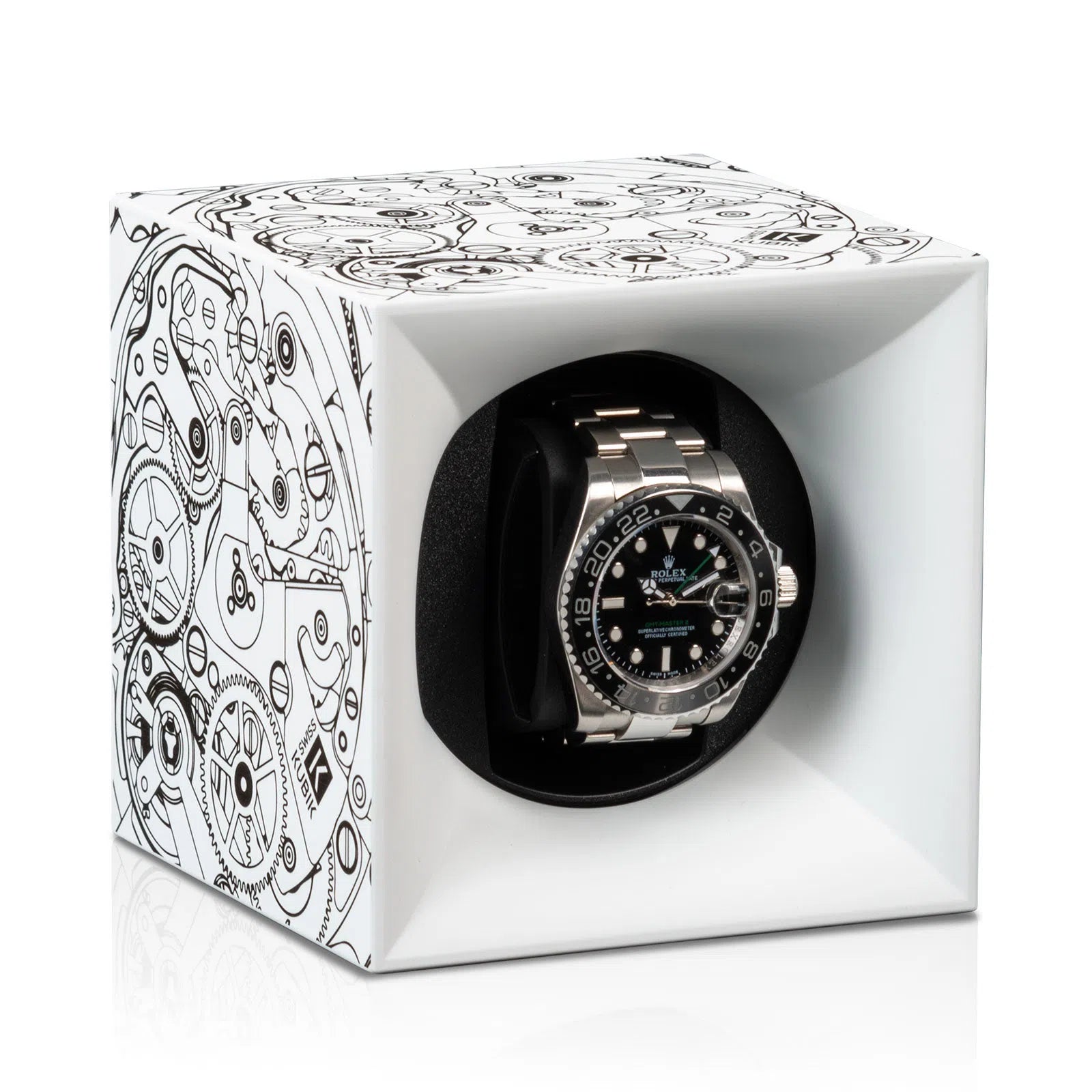 Remontoir Montre Abs Movement Blanc