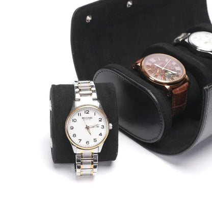 Corbeau Duo Leather Watch Case-3-Le Remontoir