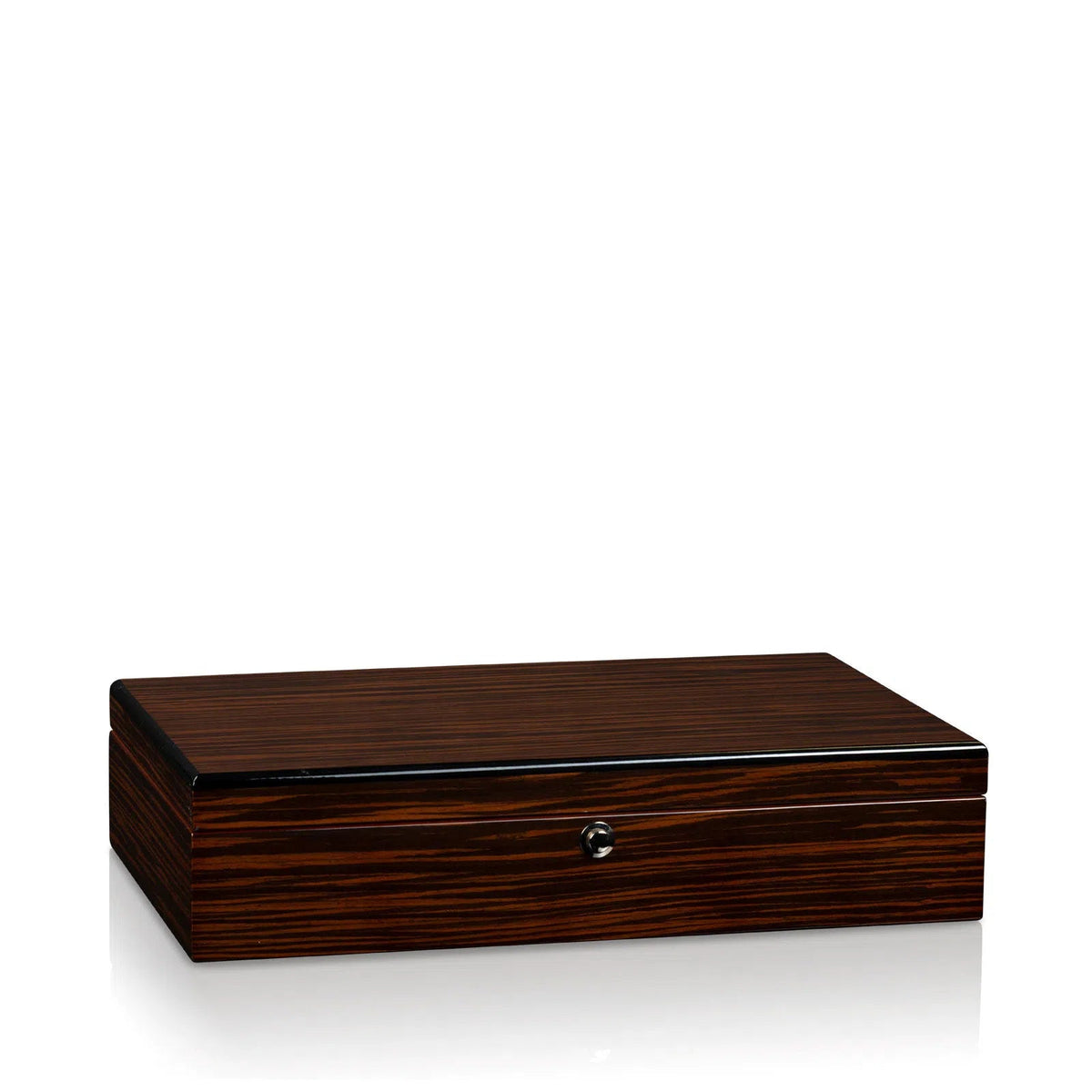 Crystal Watch Box for 10 Watches - Brown-2-Le Remontoir