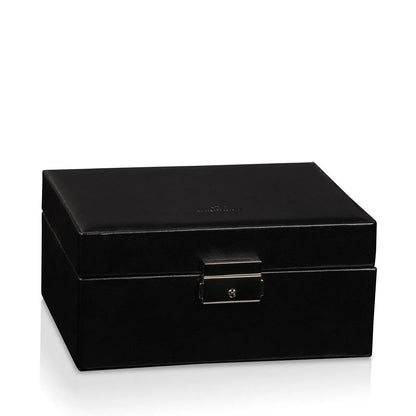 Merino Watch Box for 8 Watches - Black-2-Le Remontoir