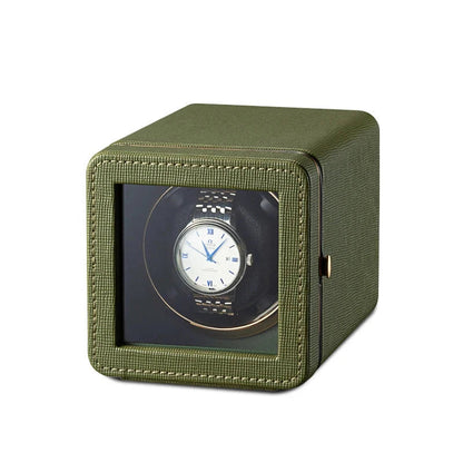Watch Winder - Modern Green Cube-1-Le Remontoir