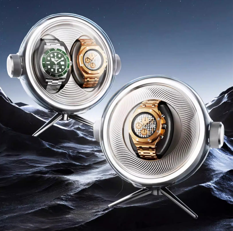 Tripode Solo Watch Winder - Black-7-Le Remontoir