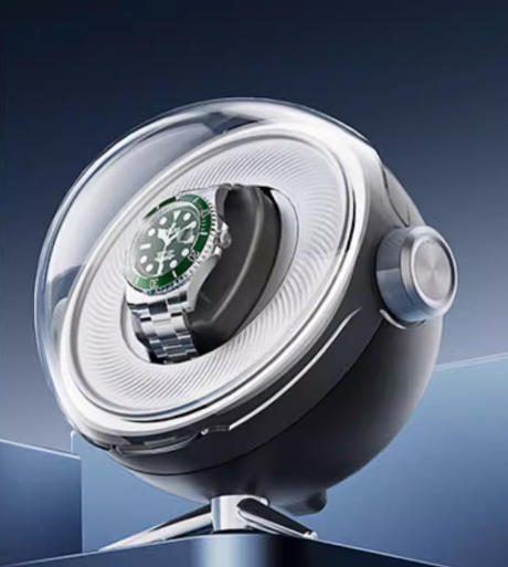 Tripode Solo Watch Winder - Black-3-Le Remontoir