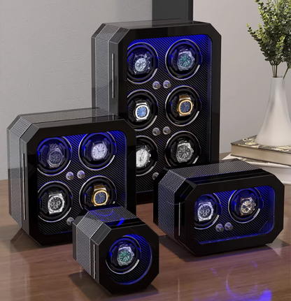 Watch Winder 2 Slots - Scacci Carbon-3-Le Remontoir