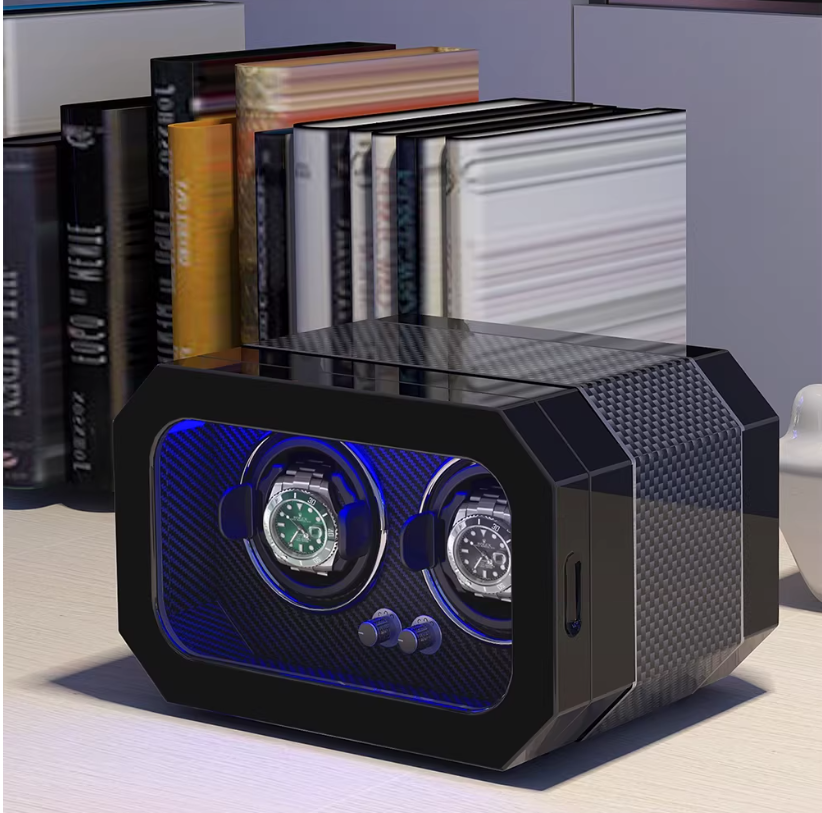 Watch Winder 2 Slots - Scacci Carbon-4-Le Remontoir