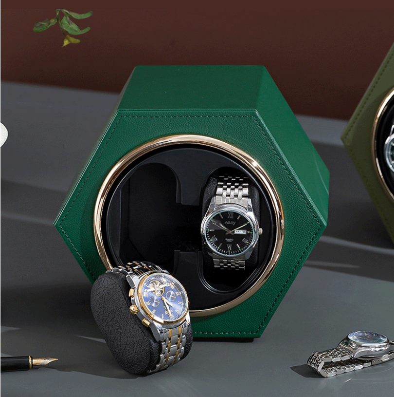 Hexagonal Duo Watch Winder – Sinople-4-Le Remontoir