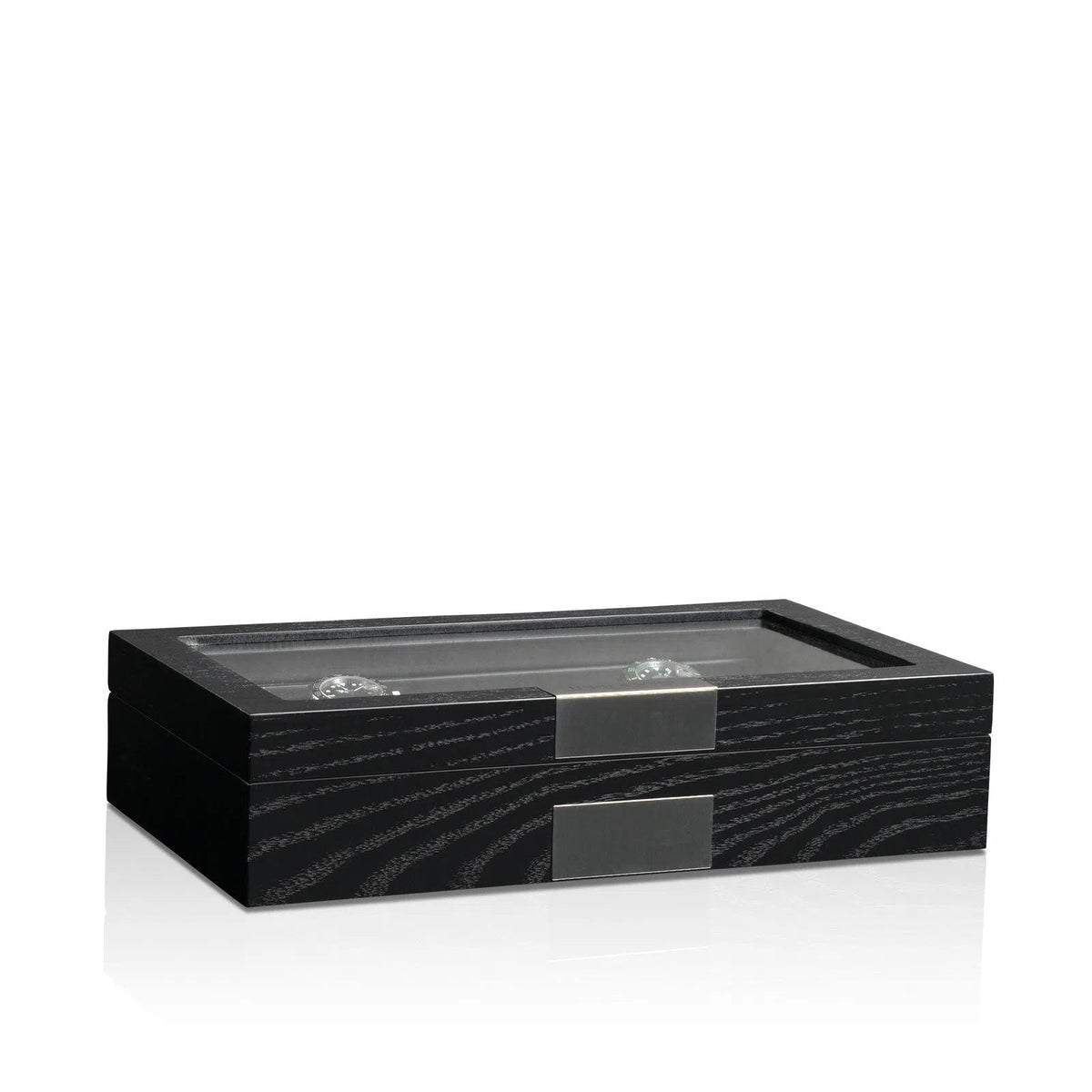 Monteray Watch Box for 8 Watches - Black-2-Le Remontoir