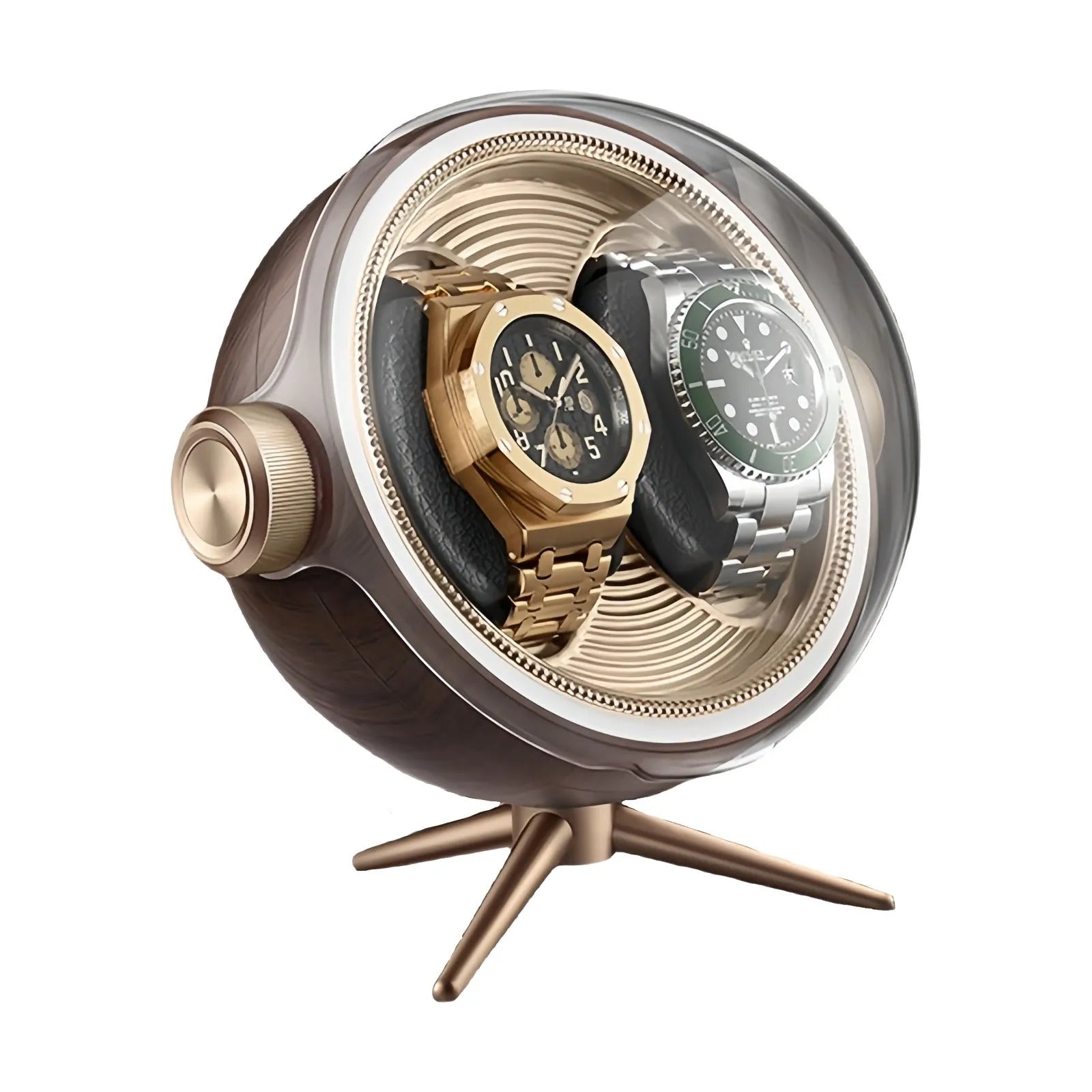 Remontoir Montre - Tripode Duo doré 1
