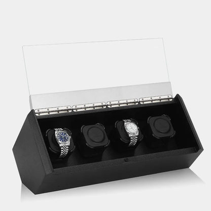 Remontoir Montre CARAT 4 Montres Gris Noir 2
