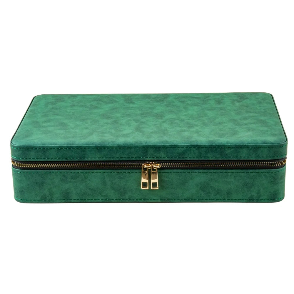 Spacious Emerald Green Watch Box-2-Le Remontoir
