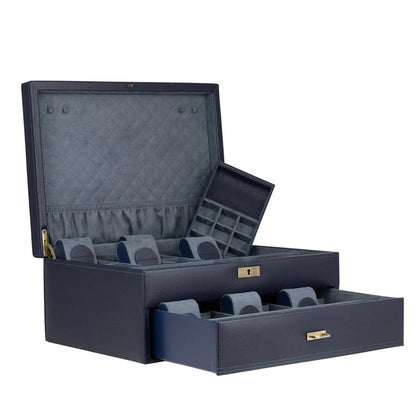 Jumbo Dynasty 20-Watch Blue Watch Box-3-Le Remontoir