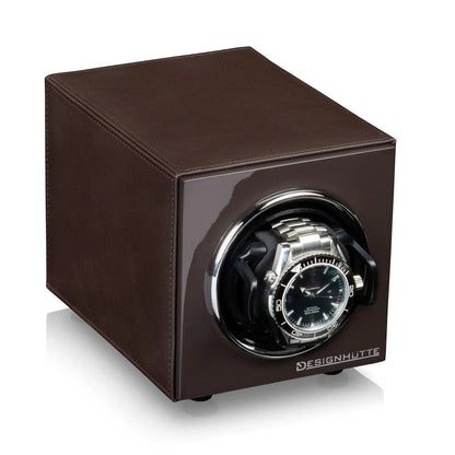 Remontoir Montre Manhattan Marron
