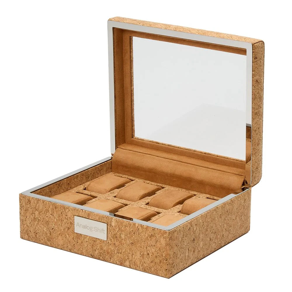 Analog/Shift 1976 Collection Watch Box - 8-Watch Cork-Effect-1-Le Remontoir