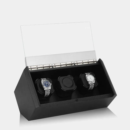 Remontoir Montre CARAT 3 Montres Gris Noir 3