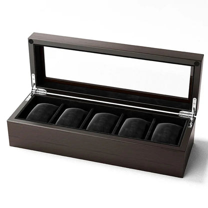 Watch Box - Classic Ebony-1-Le Remontoir