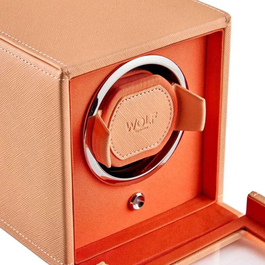 Cube Cover Seltzer Peach Orange-3-Le Remontoir