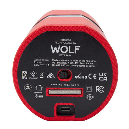 Remontoir Montre The Rocket Rouge 3