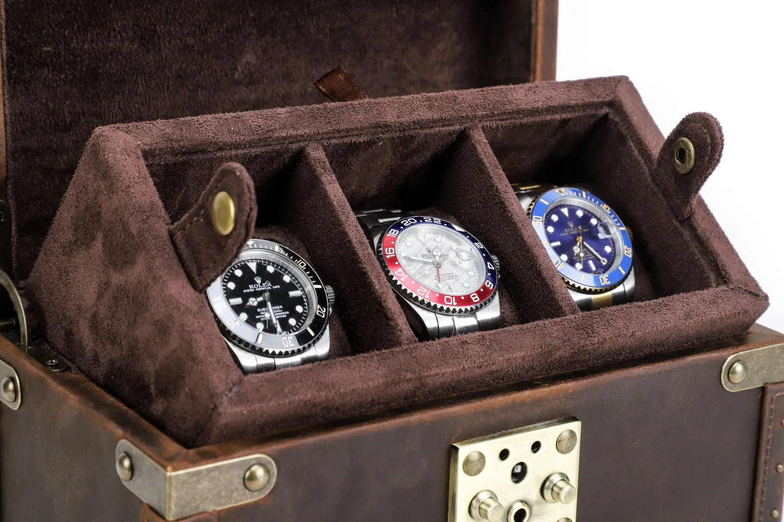 Watch Box - Treasure Chest Trio-4-Le Remontoir