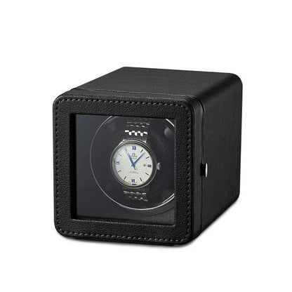 Watch Winder - Modern Black Cube-1-Le Remontoir