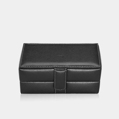 GALLANTE 3-Watch Box - Black-4-Le Remontoir