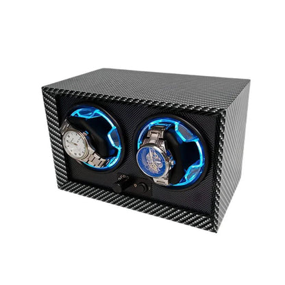 Vintage Silver 2-Watch Winder