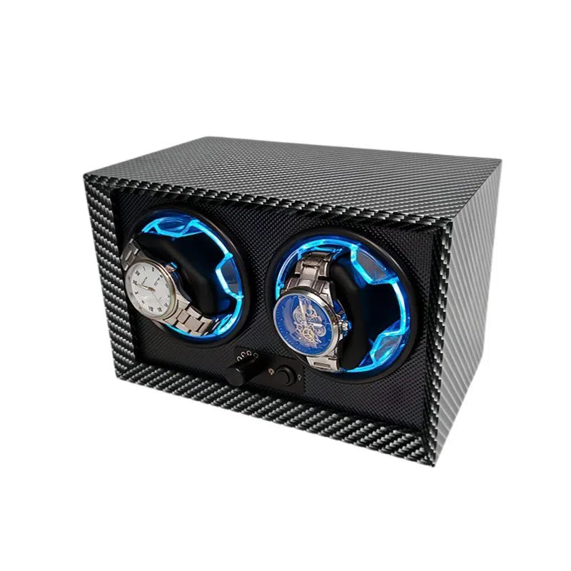Vintage Silver 2-Watch Winder