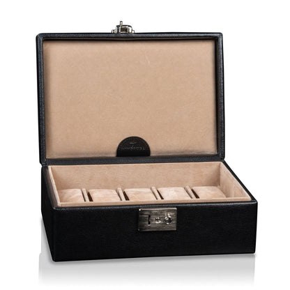 Beluga Watch Box - 10 Watches - Black-1-Le Remontoir