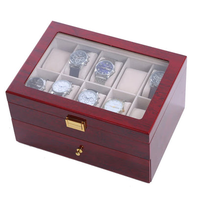Harmony Red Watch Box-2-Le Remontoir